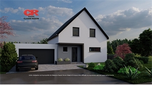 maison neuve à la vente -   67850  HERRLISHEIM, surface 105 m2 vente maison neuve - UBI441807209